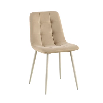 Стул TED Grey Beige Velvet