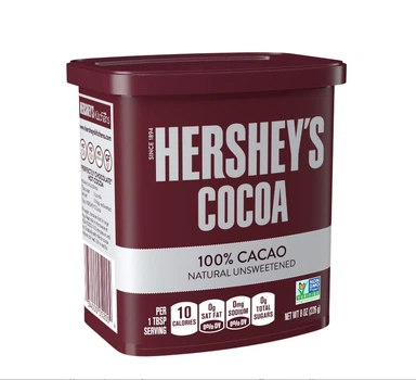 Какао Hershey's натуральное без сахара 226 г
