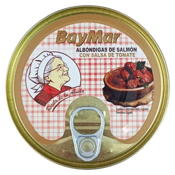 Фрикадельки з лосося Bay Mar в томатному соусі 240 г