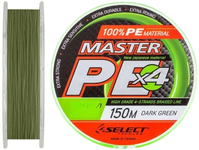 Шнур Select Master Green 150m 0.14mm 17kg