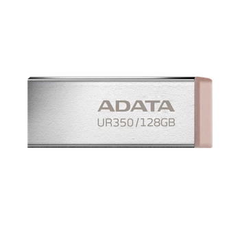 Флеш-накопичувач ADATA USB 3.2 UR 350 128Gb Silver/Beige