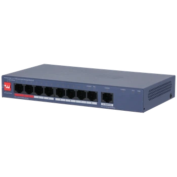 Коммутатор Dahua DH-CS4009-8ET1GT-110 управляемый PoE 8 портов 110 Вт