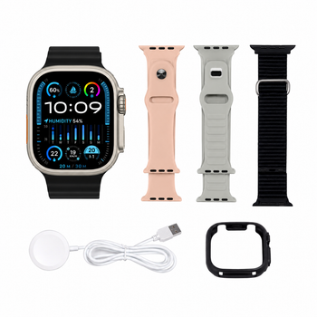 Смарт часы Smart Watch HiWatchPro T20 ULTRA с 4 ремешками | Умные часы Bluetooth Smart Watch