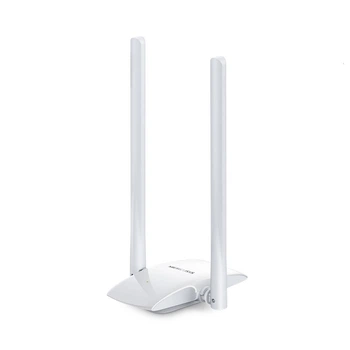 Адаптер USB WiFi Mercusys MW300UH, N300, 300mbps, 5dbi, 20dBm, MIMO 2x2, 2.4GHz, UA UCRF