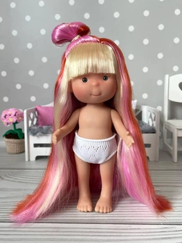 Лялька Літл Піппа з довгим рожевим волоссям Little Pippa Nines d'Onil 3299, 23 см