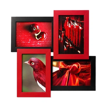 Мультирамка деревянная для 4 фото 10x15см RNK Collage 4-RB