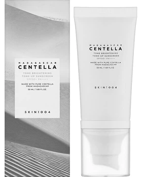 Крем Солнцезащитный с тональным эффектом SKIN1004 MADAGASCAR CENTELLA TONE BRIGHTENING TONE UP SUNSCREEN SPF 50 PA++++ 50 ml