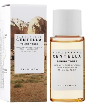 Тонер з центелою та гіалуроновою кислотою SKIN1004 Madagascar Centella Toning 30 мл (8809576261196)