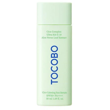 Солнцезащитная сыворотка с успокаивающим эффектом TOCOBO Cica Calming Sun Serum SPF50+ PA++++ 50 мл (8809835060447)