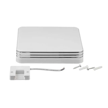 Світильник світлодіодний накладний Silver 18W 5000К IP40 квадратний