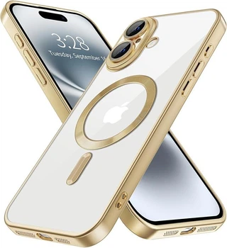 Чохол Fiji Chrome для Apple iPhone 17 з MagSafe і захистом камер матовий Light Gold