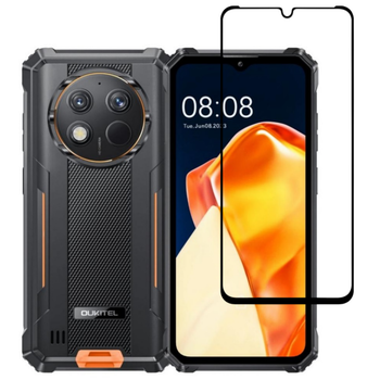 Защитное стекло LUX для Oukitel WP28 / WP28E / WP28S полная проклейка черный