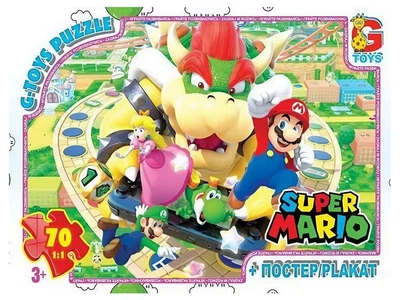 Пазли G-Toys Супер Маріо 70 ел (MAR05)