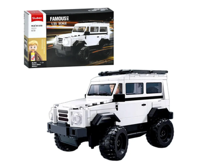 Конструктор SLUBAN Famous car 1:35 джип 332 дет (M38-B1358)