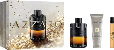 Zestaw dla mężczyzn Azzaro The Most Wanted Woda perfumowana 100 ml + Żel pod prysznic 75 ml + Miniaturka 10 ml (3614274769876)