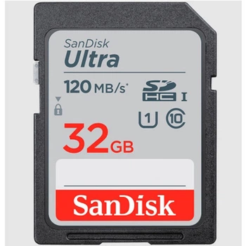 Карта памяти SanDisk Ultra 32GB SDHC Memory Card 100MB/s, 32 Гб. - 414566