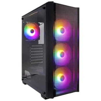 Корпус 1stPlayer X4-4F1, Чорний - 715945