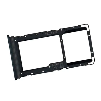 Держатель SIM-карты Motorola G55, С разъемом на карту памяти, Серый - 704376