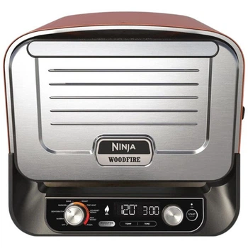 Гриль-барбекю Ninja Woodfire OO101EU, Коричневый - 663573