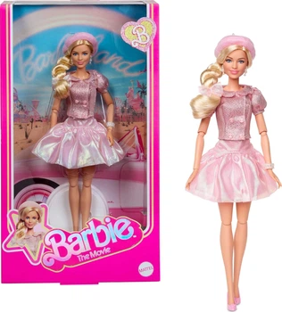 Кукла Барби коллекционная Марго Робби Barbie The Movie Margot Robbie in Pink Blouse & Skirt Tutu JBJ53