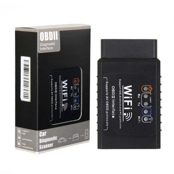 Диагностический автосканер ELM327 OBD2 Wi-Fi, Универсальный автомобильный WIFI сканер PIC18F25K8 диагностики