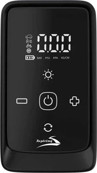 Автомобільний компресор Car Air Pump 901A з цифровим дисплеєм повербанк 4500 мАг LED ліхтар автокомпресор 12V акумуляторний насос для шин автомобіля велосипеда мотоцикла USB Type-C автоматичне вимкнення портативний компресор