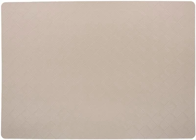 Набір прямокутних плейсматів з екошкіри Table Harmony: Latte, 30x45 см (6 шт.)