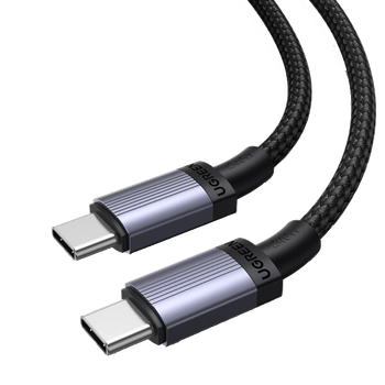 Кабель зарядний Ugreen USB Type-C to Type-C PD 240W Fast Charging з E-Marker 1 м Grey (L532)