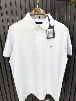 Поло Tommy Hilfiger M белая