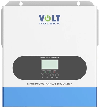 ДБЖ Volt Sinus Pro Ultra Plus 8500 24/230V (4200/8500W) MPPT 120A (60-500V) + WiFi + RS485 (5904100453085)