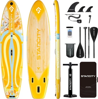 Надувна SUP дошка для плавання 350 см STARCITY жовта