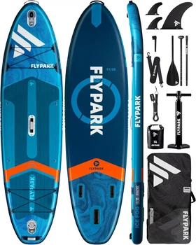 Надувна SUP дошка для плавання 335 см FLYPARK ICE FOG GREEN