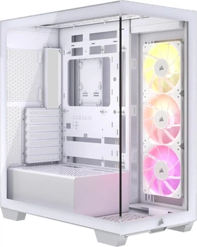 Корпус Corsair 3500X ARGB / Mid-Tower / 3x120mm ARGB Fans / E-ATX / без БП / Белый (101898064) - Уценка