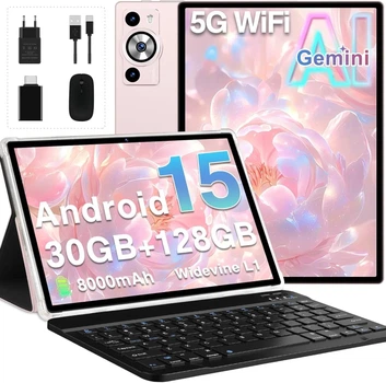 Планшет 10.1" DEERTIME E9 8+22/128Gb Android 15 8000 mAh Черный (102021360) - Уценка
