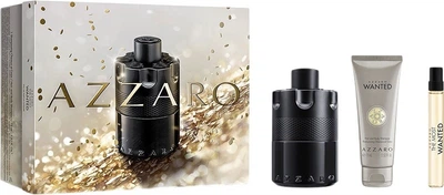 Zestaw dla mężczyzn Azzaro The Most Wanted Intense Woda perfumowana 100 ml + Żel pod prysznic 75 ml + Miniaturka 10 ml (3614274769883)