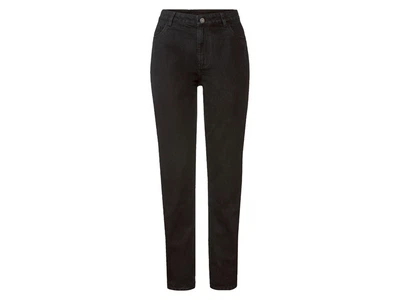 Джинси Regular Fit прямого крою для жінки Esmara LIDL 391252 34(XS) чорний