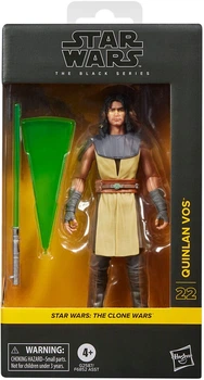 Фігурка Hasbro Star Wars The Clone Wars Quinlan Vos 15 см (5010996365941)