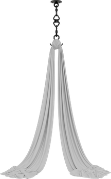 Стрічка для повітряної акробатики Acro4f 7 м Сіра AS-7M-GREY (5906506410228)