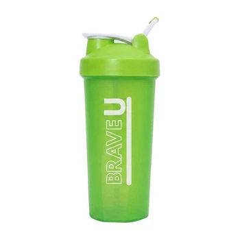 Шейкер з металевою кулькою Brave U Shaker With Metal Ball (600 мл, green)