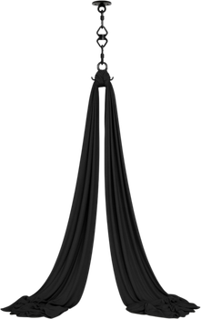 Стрічка для повітряної акробатики Acro4f 8 м Чорна AS-8M-BLACK (5906506410174)