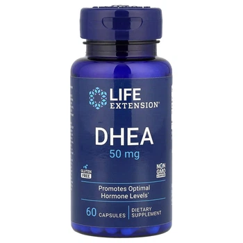 Дегідроепіандростерон Life Extension DHEA 50mg 60Caps