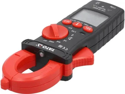 Мультиметр-клещи YATO TRUE RMS, 0–600 А, 0–600 V, с измерением температуры