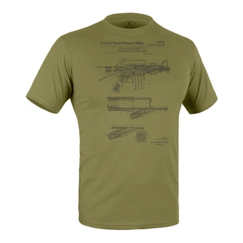 Футболка з малюнком P1G M-16 Olive Drab 2XL (UA281-29898-OD-M16)