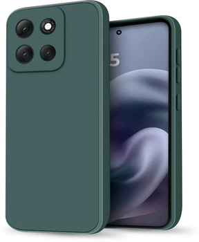 Силиконовый чехол HardCorner Motorola Moto G86 (с микрофиброй) Green (44770-08)