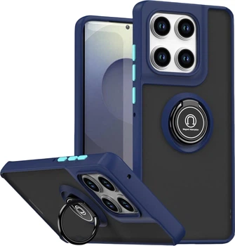 Захисний чохол MatteLuxe Motorola Edge 60 Pro (з кільцем) Blue (44954-28)