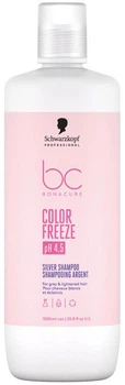 Шампунь Schwarzkopf Professional BC Color Freeze проти жовтизни 1 л (4067971178332)