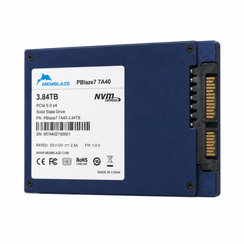 SSD накопичувач Memblaze PBlaze7 7A40 3.84TB U.2 PCIe 5.0 x4 NVMe (P7A40DT0384Y00)