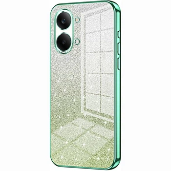 Захисний чохол Deexe Sparkles Cover для Xiaomi Poco X8 Pro Max - Green