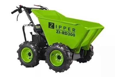 Колісний міні самоскид Zipper ZI-RD300, 4100 Вт, 300 кг, 3F+1R, бензиновий думпер (тачка)