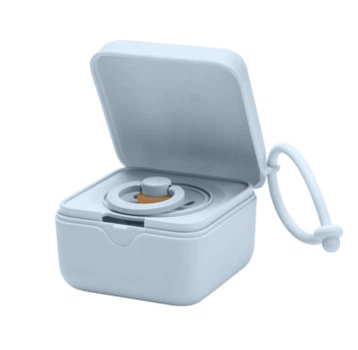 Контейнер для пустушок BIBS Pacifier Box baby blue